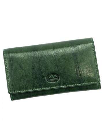 Dámská kožená peněženka EL FORREST 856-18 RFID zelená