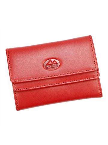 Dámská kožená peněženka EL FORREST 878-47 RFID Červená SECURE