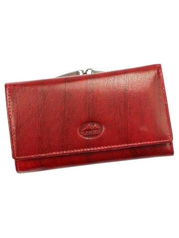 Dámská kožená peněženka EL FORREST 906-58 RFID červená s ochranou RFID