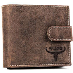 Klasická kožená pánská peněženka s klopou - Buffalo Wild