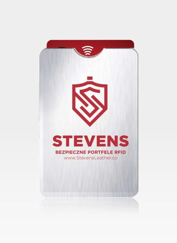 Ochranné pouzdro 100% proti krádeži pro bezkontaktní platební karty RFID PAYPASS STEVENS