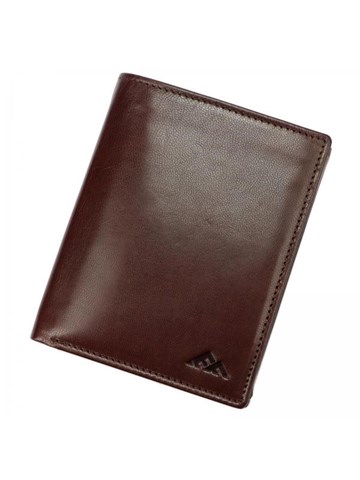 Pánská kožená peněženka EL FORREST 544-28 RFID hnědá s ochranou proti RFID