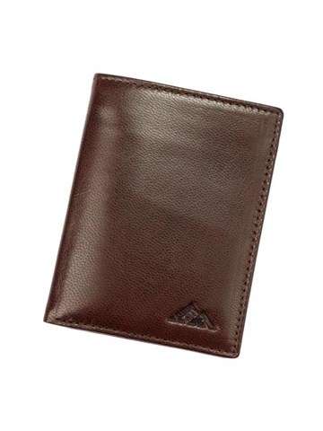 Pánská kožená peněženka El Forrest 575-28 RFID hnědá se střední velikostí a ochranou RFID