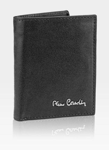 Pánská kožená vertikální peněženka Pierre Cardin Tilak51 1812 RFID Černá