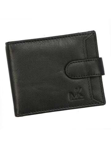 Pánská peněženka Money Kepper CC 6001B Natural Leather Black Horizontal Medium