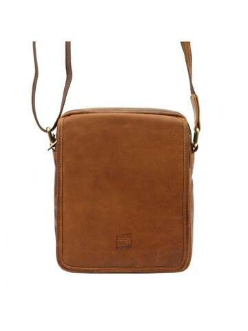 Pánská taška Nordee MSD-03 GM02 Leather Brown Crossbody s nastavitelným popruhem