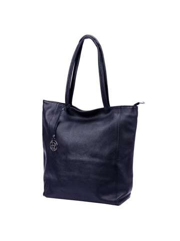 Gregorio Dámská kožená kabelka A4 1728 DOLLARO Shoulder Shopper Navy Blue