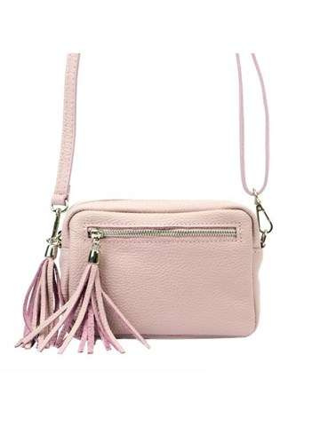 Dámska kabelka Luka Dollaro Prírodná koža Heather Crossbody