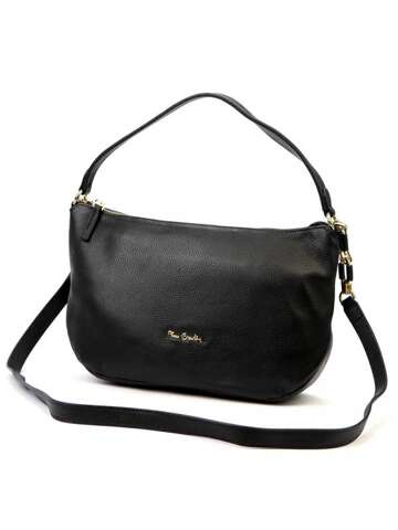 Dámská kabelka Pierre Cardin 55094 FRZ DOLLARO Eco Leather Black Crossbody Peněženka