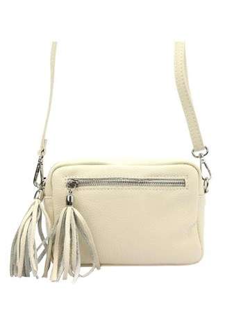 Dámska kabelka Luka Dollaro 20-030 Natural Leather Cream Crossbody