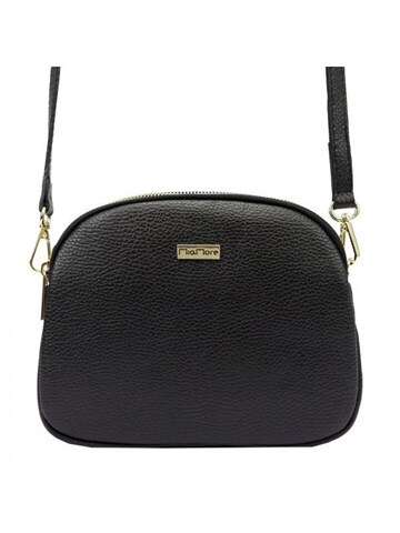 Dámska kabelka MiaMore Dollaro Black Natural Leather Crossbody