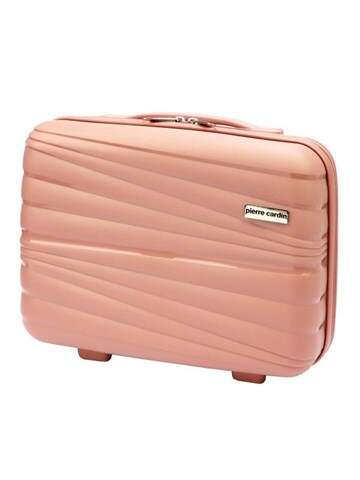 Pierre Cardin 1010 JOY03 Beauty Case Pink Malá polypropylénová cestovná kozmetická taška