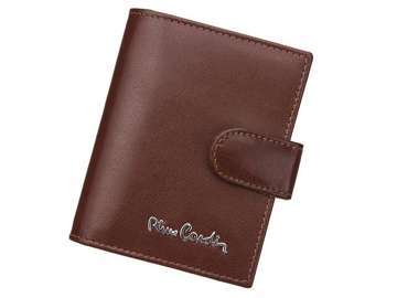 Pierre Cardin YS520.10 3005 Business Cardholder z prírodnej kože Camel farba s magnetickým zapínaním